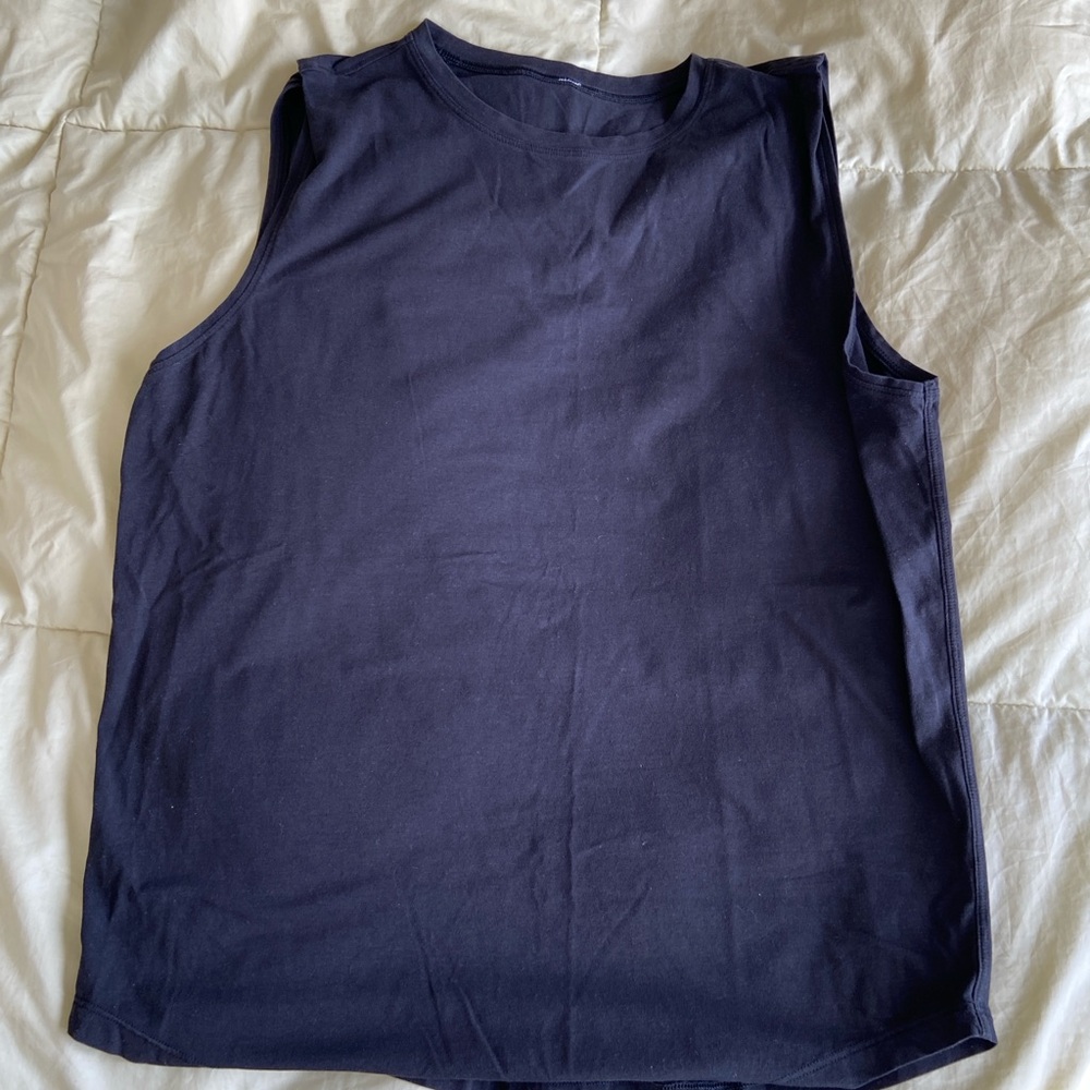 Lululemon Muscle Tank, Size 8, Black